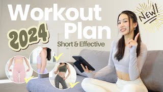 Best workout plan 2024 midyear  Short amp Effective Body Transform  100 Result [upl. by Bluefarb35]