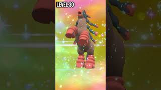 Mudbray  Mudsdale  Evolution in Pokemon Scarlet amp Violet pokemon evolution shorts [upl. by Sualk]