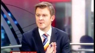 BBC World News  Blooper with Owen Thomas 2009 [upl. by Geoffrey]