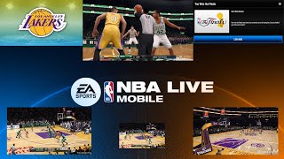 Season 2 NBA Finals amp Conference Finals Lakers NBA Live Gameplay [upl. by Ettinger407]