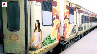 Bharat Darshan Tourist Express Train  Indian railways train tourism travel india sapnojit [upl. by Schwerin]