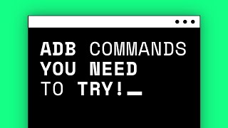 YOU NEED TO TRY These ADB Commands  Best ADB Commands For Android 2021 [upl. by Mairim902]