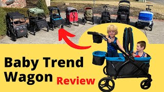 Baby Trend Expedition Stroller Wagon Plus Review [upl. by Nanji]