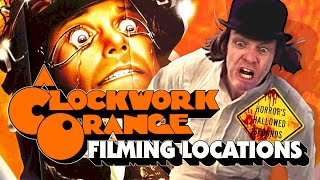 A Clockwork Orange 1971 Filming Locations  Horrors Hallowed Grounds  Then and Now  Kubrick [upl. by Enylodnewg509]