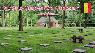 VLADSLO GERMAN WAR CEMETERY  DIKSMUIDE  BELGIUM  ELLASLIFE [upl. by Euqenimod]