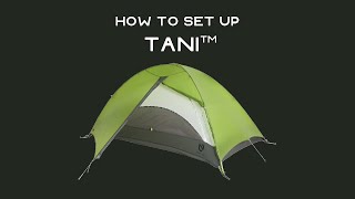 NEMO タニ 設営方法｜How to Set Up Tani™ [upl. by Unity]