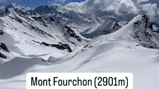 Bike amp Ski rando Mont Fourchon 2901m depuis Bourg St Bernard Col Gd St Bernard 19052024 [upl. by Wilhelm]