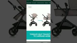 Evenflo Pivot Modular Travel System with LiteMax Infant Car Seat with Anti Rebound Bar [upl. by Garate455]