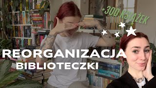 Ułóżcie ze mną 300 książek 📚🌞 Reorganizacja biblioteczki ❤️ [upl. by Ramed]