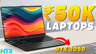 Top 5 Best Laptops Under 50000 in 2024 🔥 Best Laptop Under 50000 For Gaming  Students  Coding [upl. by Enymzaj]