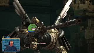 Preach reacts to the Mustadio sniper mechanic in Orbonne Monastery in FF14 Stormblood [upl. by Solhcin]