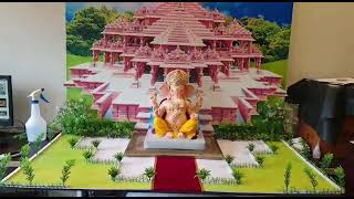 Ram Mandir Ganpati Decoration [upl. by Priest72]