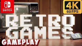 Retro Game Pack Gameplay Nintendo Switch [upl. by Yrevi]