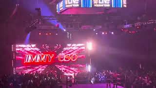 Jimmy Uso Entrance At WWE Live Event AllentownPA 1222023 [upl. by Ahsok565]