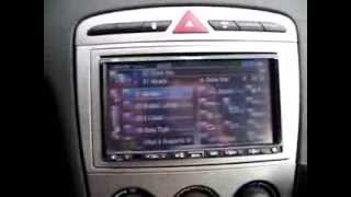 Pioneer AVICHD3 on Peugeot 308 [upl. by Aehtorod]