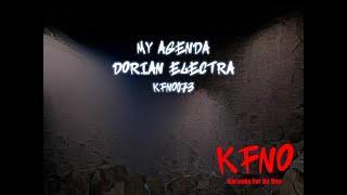 Dorian Electra  My Agenda karaoke [upl. by Eetak]