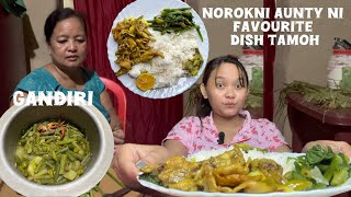 Amani Favourite Dish Tamo  kokboroknewvideo esther vlog [upl. by Walston803]