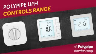 The differences between the Polypipe Underfloor Heating controls range  Simple Standard Smart [upl. by Gambrill755]