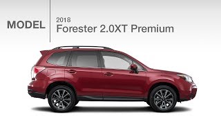 2018 Subaru Forester 20XT Premium  Model Review [upl. by Yelroc]