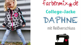 Collegejacke DAPHNE Videoanleitung [upl. by Haet]