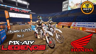 ORLANDO EXPERT RD 7 HEAT 1  TEAM HONDA HRC mxvsatvlegends mxvsatv dirtbikeracing [upl. by Gniliem]