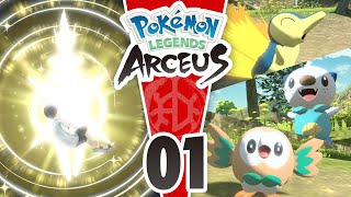 The BEST POKEMON GAME EVER Pokemon Legends Arceus Lets Play Ep01 [upl. by Gobert]