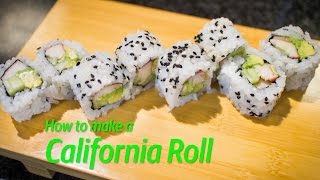 How to make a California Roll [upl. by Langille190]