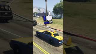 Polisten Kaçmak İçin Taksiye Binmek GTA 5 [upl. by Ailbert]