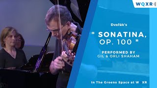 Gil amp Orli Shaham Perform Dvořáks Sonatina Op 100 [upl. by Haroppizt347]