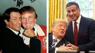 Sylvester Stallone compares Donald Trump to George Washington [upl. by Ahtabbat]