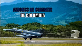 Los aviones de combate de Colombia [upl. by Ytsanyd]