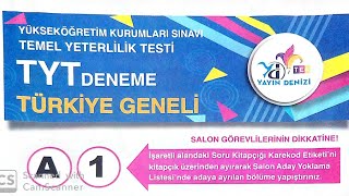 YAYIN DENİZİ TÜRKİYE GENELİ TYT DENEME SINAVI 1 MATEMATİK SORULARININ ÇÖZÜMLERİ [upl. by Cinimmod830]