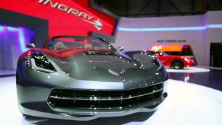 Chevrolet Corvette Stingray Convertible at Geneva Motor Show [upl. by Etennaej337]