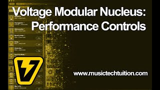 Voltage Modular 4  Performance Controls and Mixing [upl. by Rissa]