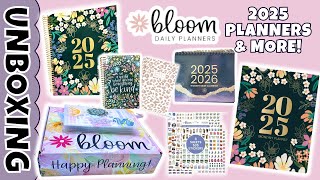 NEW BLOOM DAILY PLANNERS  2025 LAUNCH REVIEW [upl. by Kcirdnek597]