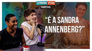 Sandra Annenberg fez a Passarinha do Castelo RáTimBum [upl. by Ahsei]