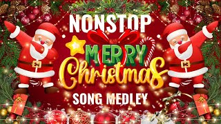 Non Stop Christmas Songs Medley ❄ Top 100 Christmas Nonstop Songs ⛄ Merry Christmas 2025 [upl. by Ladnyc]