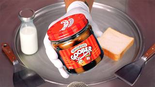 ASMR Indulgence Youll Love This 30°C Smuckers Goober Peanut Butter amp Jelly Creation [upl. by Enilegna]