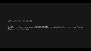 ssh unable to negotiate their offer sshrsa error 100 working solutions [upl. by Warfield]