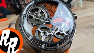 Accutron DNA “Casino” Limited Edition Orange Exquisite Timepieces [upl. by Arateehc]