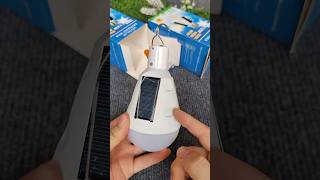 New solar charger bulb trending review gadgets shorts [upl. by Leirvag]