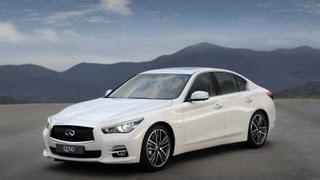 2014 Infiniti Q50 Start Up and Review 37 L V6 [upl. by Tamma96]