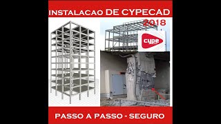 Instalando Cypecad 2018 [upl. by Micah]