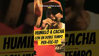 SUB HUMILLÓ a CACHA con un DOBLE TEMPO PERFECTO🥵🔥 Sub Cacha Freestyle Fmsargentina [upl. by Yemac]