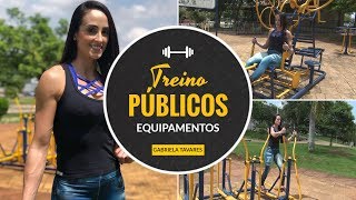 TREINO EM APARELHOS PÚBLICOS AO AR LIVRE  BW CHANNEL [upl. by Palma392]