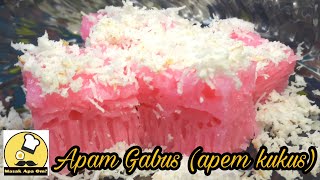 Cara Masak Apam Gabus  Apem Kukus Tepung Beras [upl. by Etnor]