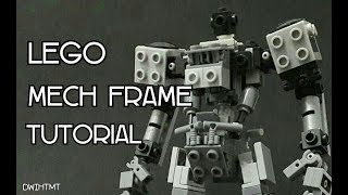 Lego mech Frame 01  Tutorial Bootleg parts used [upl. by Amle]