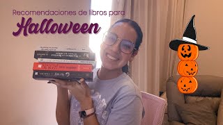 Recomendaciones de libros para Halloween🎃 [upl. by Lemaceon216]