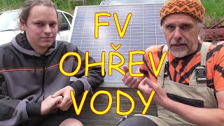 Fotovoltaický ohřev vody s Ampérákem [upl. by Ellga]