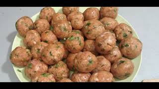 Recette délicieuse Boulettes De Poissons Avec Sauce simple et facile a faire [upl. by Anih]